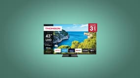 Ce téléviseur 4K de Thomson est à moins de 300 euros à La Fnac, le site va se faire dévaliser 
