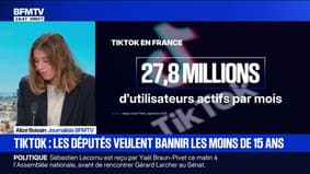 TikTok: les députés veulent bannir les moins de 15 ans du réseau social 