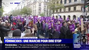 Mobilisation contre les violences faites aux femmes: le cortège parisien s'élance