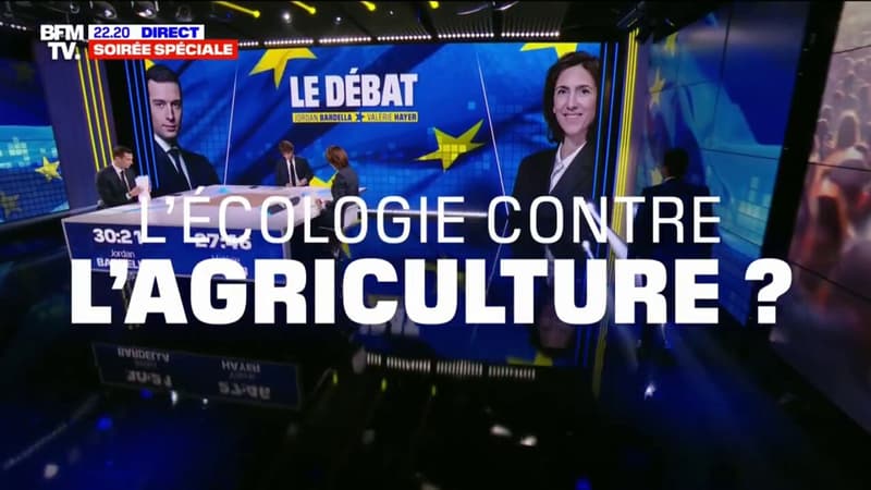 Écologie/agriculture: les propositions de Jordan Bardella et Valérie Hayer