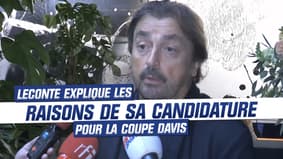 Tennis / Coupe Davis : Leconte explique les raisons de sa candidature pour le capitanat