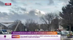 Incompréhension après la mort d'Aymen à Montpellier 