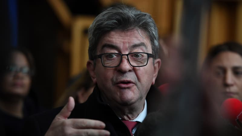 Jean-Luc Mélenchon. 