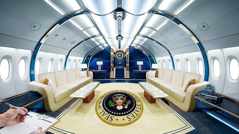 Washington a classifié l'information mais la rénovation de l'avion 
