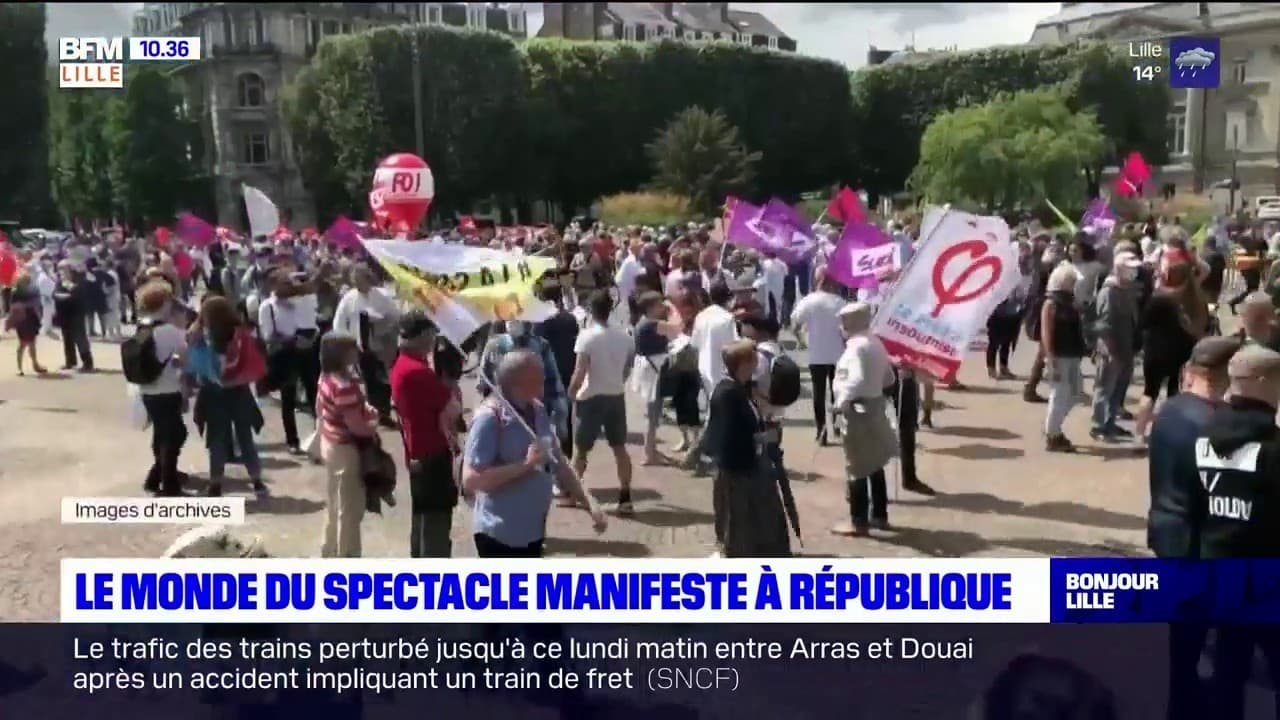 Lille: le monde du spectacle manifeste ce lundi après-midi ...