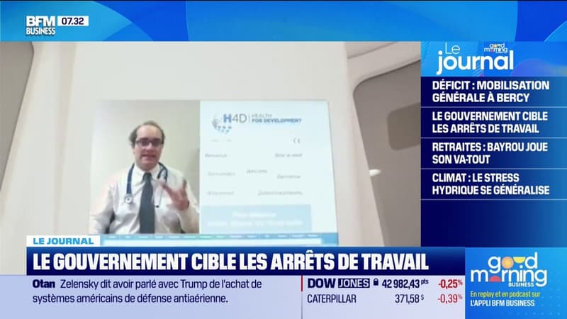 Le gouvernement cible les arrêts de travail