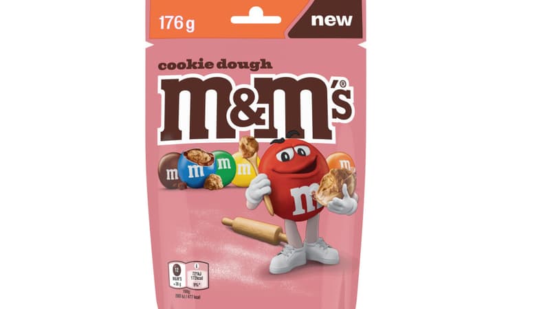 Des M&M's version "cookie dough" à la pâte de cookie crue arrivent en France