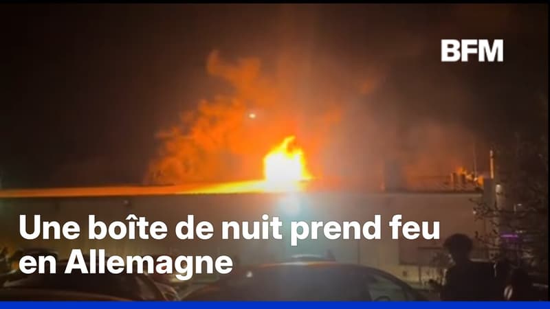 Allemagne: des centaines de personnes évacuées d'une boîte de nuit après un incendie