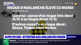Hautes-Alpes: un risque d'avalanche élevé dans le Queyras