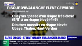 Hautes-Alpes: un risque d'avalanche élevé dans le Queyras