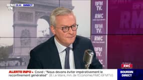 Bruno Le Maire souhaite "que les prêts garantis par l'État puissent être remboursés au bout de deux ans"