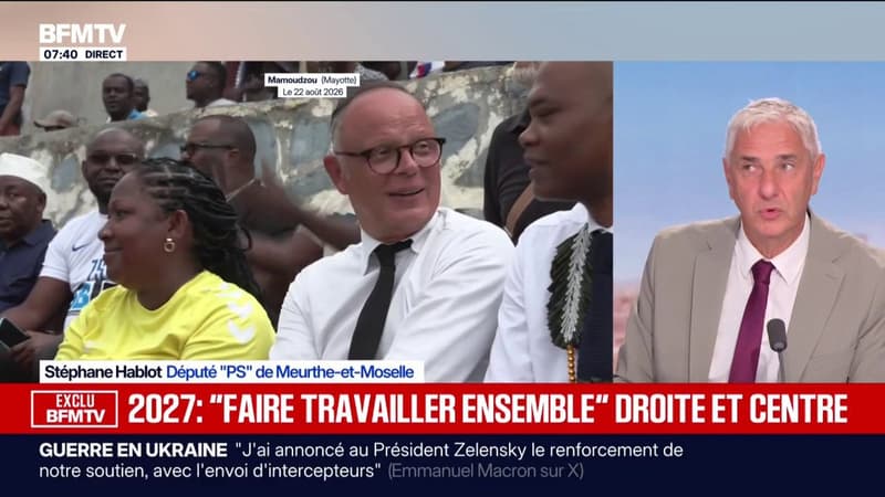 Édouard Philippe à Mayotte: "Il est excellent en termes de stratégie", reconnaît Stéphane Hablot, député PS