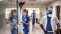 Des soignants dans un hôpital français en pleine épidémie de Covid-19. (Photo d'illustration)