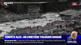 Un an après la tempête Alex, Saint-Martin-Vésubie pleure toujours son cimetière