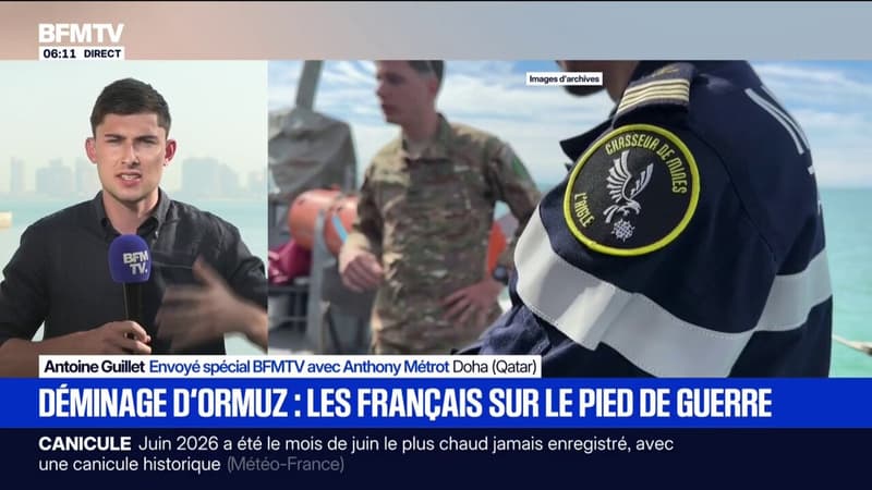 Moyen-Orient: la France annonce que son dispositif de déminage du détroit d'Ormuz est prêt