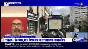 "Le gouvernement nous met dans une situation impossible", juge Philippe Bouyssou, maire d'Ivry-sur-Seine, à propos du retour à l'école