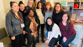 Meghan Markle au Downtown Eastside Women's Centre de Vancouver