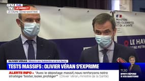 Olivier Véran: "Ce n'est pas parce qu'un test réalisé aujourd'hui est négatif que le soir de Noël, on n'est pas contagieux"