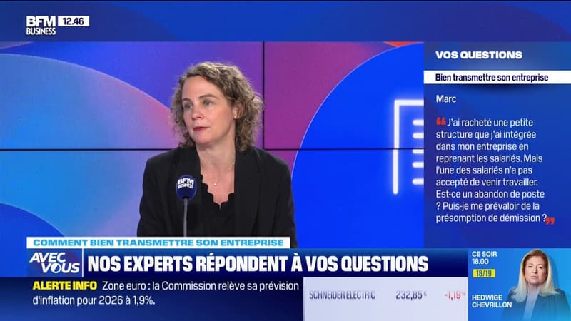 L'abandon de poste
