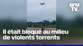 En Chine, un homme sauvé de la noyade par un drone 