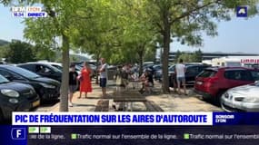 Pic de fréquentation sur les aires d'autoroute