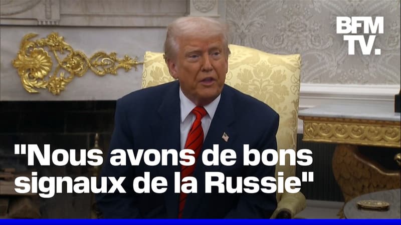 Trêve en Ukraine: Donald Trump espère avoir l'accord de la Russie