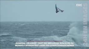 Irlande: les images folles d'une compétition de planche à voile