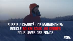 Russie / Charité : Ce marathonien boucle 50km sous -60 degrés pour lever des fonds