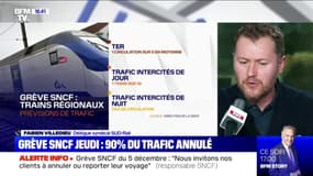 Fabien Villedieu (SUD-Rail) s'adresse aux usagers: "Vous préférez quelques jours de galère dans les transports ou travailler cinq ans de plus ?"