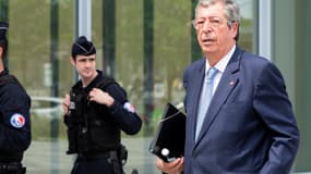 Patrick Balkany devant le Palais de Justice de Paris le 22 mai 2019