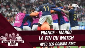 France 2-0 Maroc : La fin du match avec les comms RMC, la France en finale !!