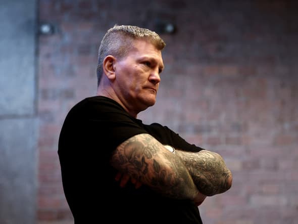 Ricky Hatton, ancien champion du monde de boxe, en mars 2025