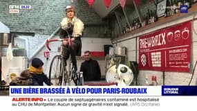 Une bière brassée à vélo pour la course Paris-Roubaix