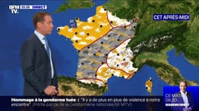 Un temps orageux sur une majeure partie du pays ce vendredi