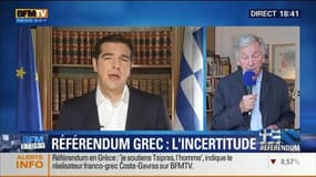 Référendum grec (2/2): "Je soutiens Alexis Tsipras, l'homme", a précisé Costa-Gavras