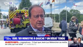 Si Jean-Luc Mélenchon "veut rendre service au Nouveau Front populaire, il faut qu'il se mette de côté", estime François Hollande 