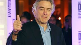 Robert de Niro présidera du 11 au 22 mai le jury du 64e Festival de Cannes. L'acteur américain de 67 ans a joué dans deux films récompensés de la palme d'or: "Taxi Driver" de Martin Scorsese en 1976 et "Mission" de Roland Joffé, dix ans après. /Photo d'ar