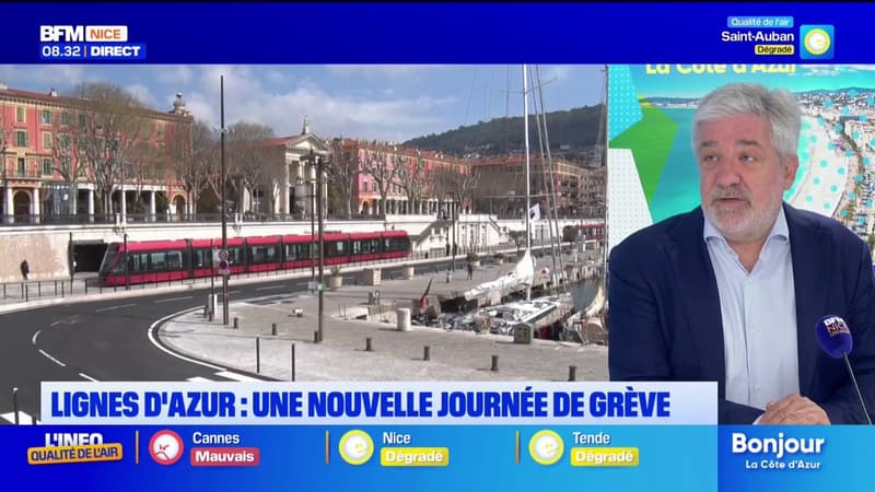Lignes d'Azur : nouvelle journée de grève ce lundi dans les transports de la Métropole