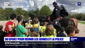 Lille: du sport pour réunir les jeunes et la police