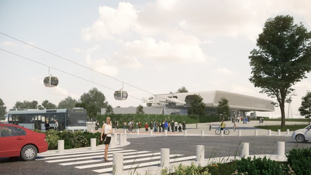 Projet de station du Câble A-Téléval Projet de station du Câble A-Téléval
