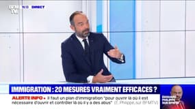 Pour Edouard Philippe, la politique des visas doit être "conditionnée au respect par les pays d'origine de leurs obligations en matière de réadmission"