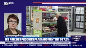 Les prix des produits frais augmentent de 7,2%