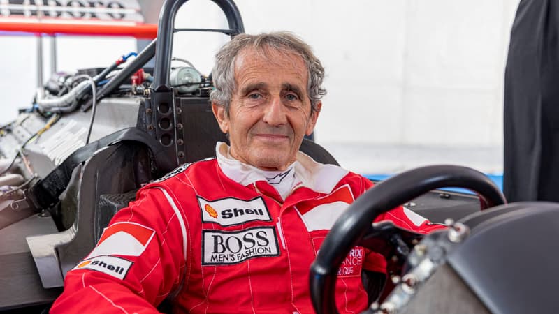 La legende de la Formule 1 Alain Prost au Castellet le 9 mai 2026 2290990