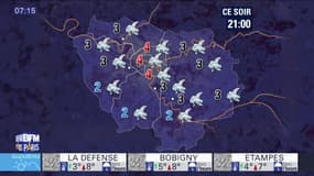 Météo Paris-Île-de-France du samedi 28 janvier 2017: Quelques précipitations sur toute la région pour aujourd'hui