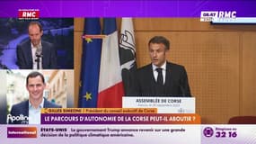 "La France n'a rien à craindre de l'autonomie de la Corse", dit Gilles Simeoni, président du conseil exécutif de Corse