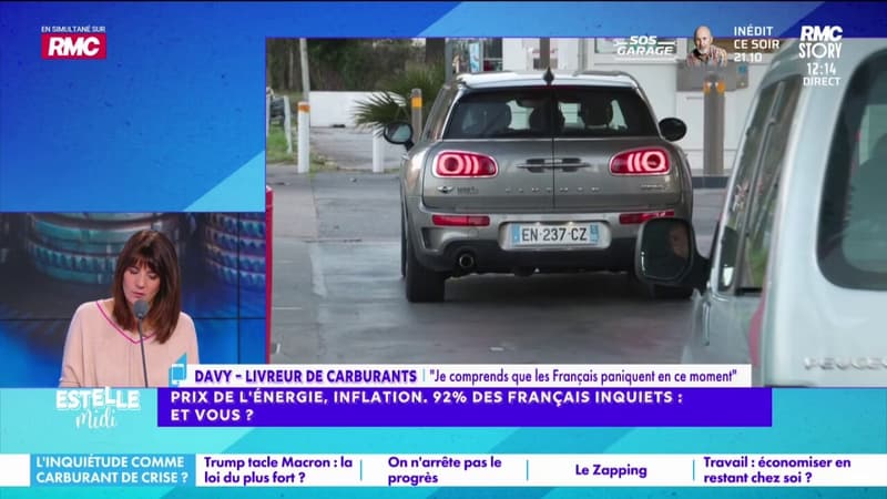 Carburant : "Les gens font demi-tour et attendent devant la station", raconte Davy