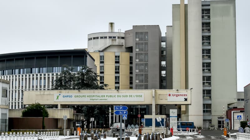L'hôpital de Creil le 23 janvier 2019 (illustration).