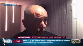 "Aujourd'hui, on manque de 1.000 CRS" selon Yves Lefebvre, secrétaire général du syndicat Unité SGP Police FO