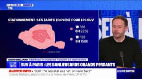 "On va le faire": David Belliard (adjoint EELV à la mairie de Paris) confirme le triplement des tarifs de stationnement pour les SUV 