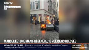 Marseille:10 policiers blessés lors d'affrontements avec des manifestants pro-kurdes 